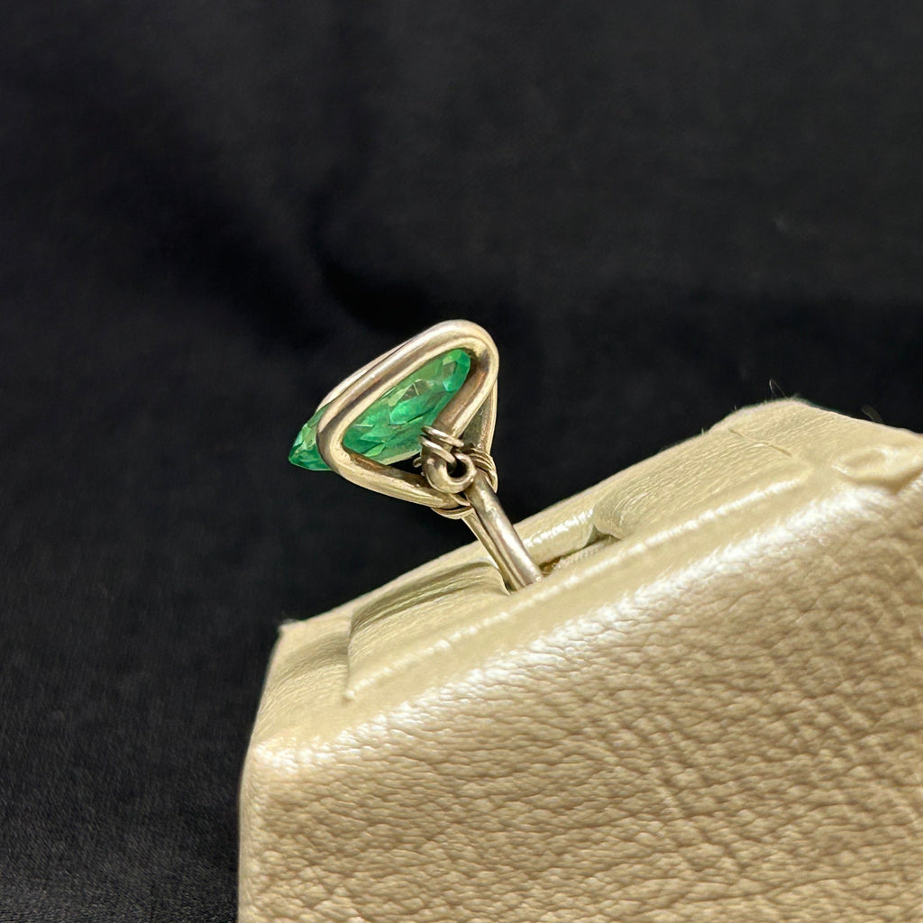 Sterling Silver Grandidierite Gemstone Ring