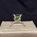 Sterling Silver Grandidierite Gemstone Ring