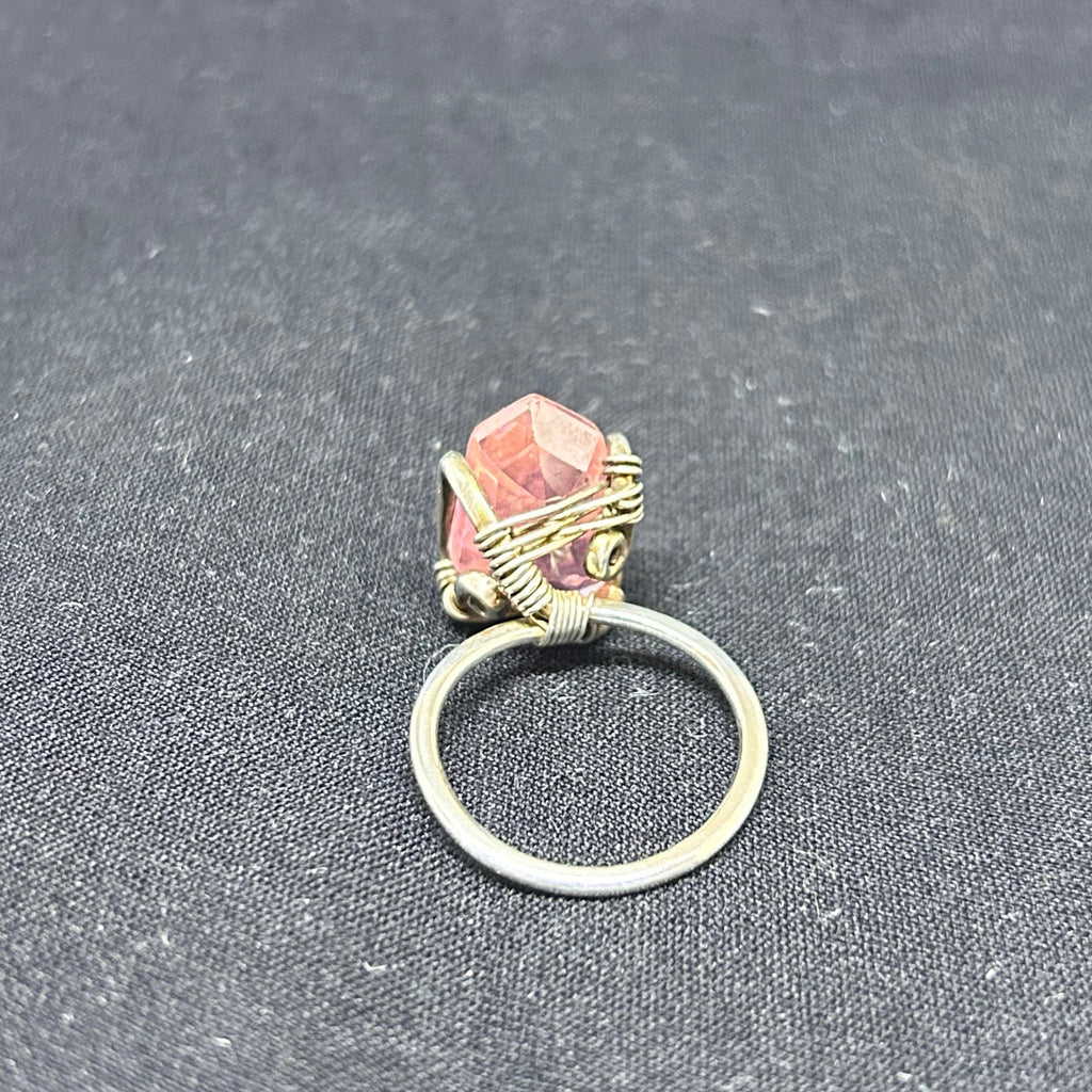 Pink Zircon Cocktail Ring