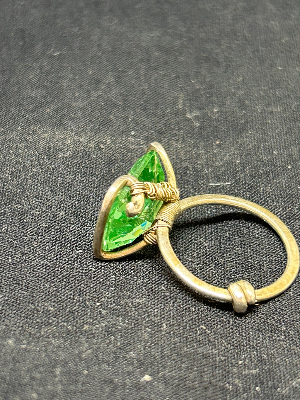Lab Created Alexandrite Sterling Silver Ring