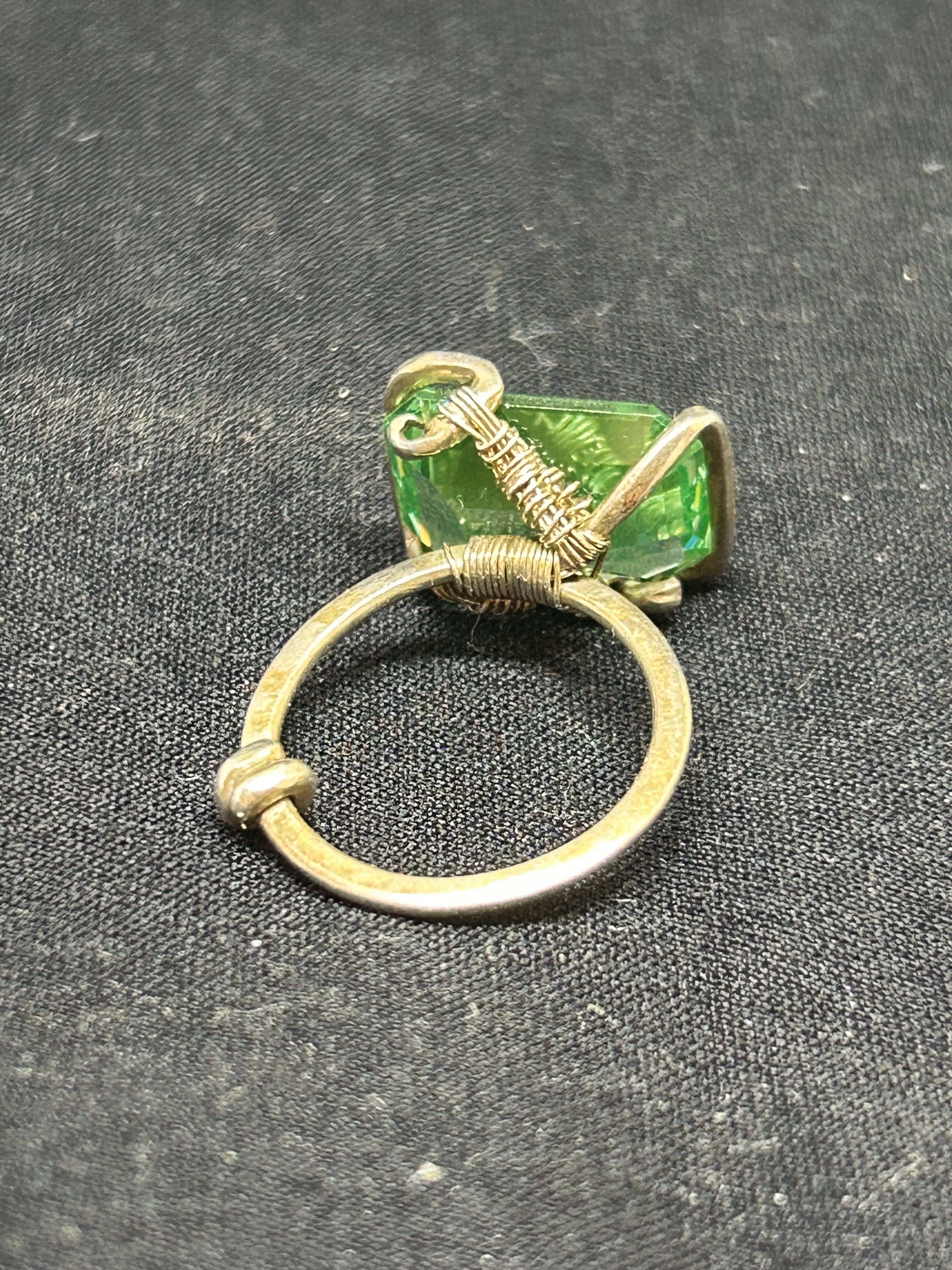 Lab Created Alexandrite Sterling Silver Ring